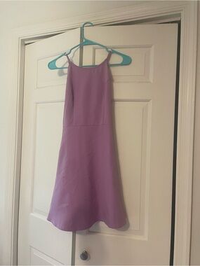 Classic Lavender Thin Strap Dress